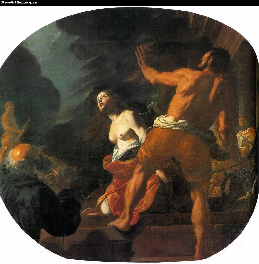 PRETI, Mattia Beheading of St. Catherine ag